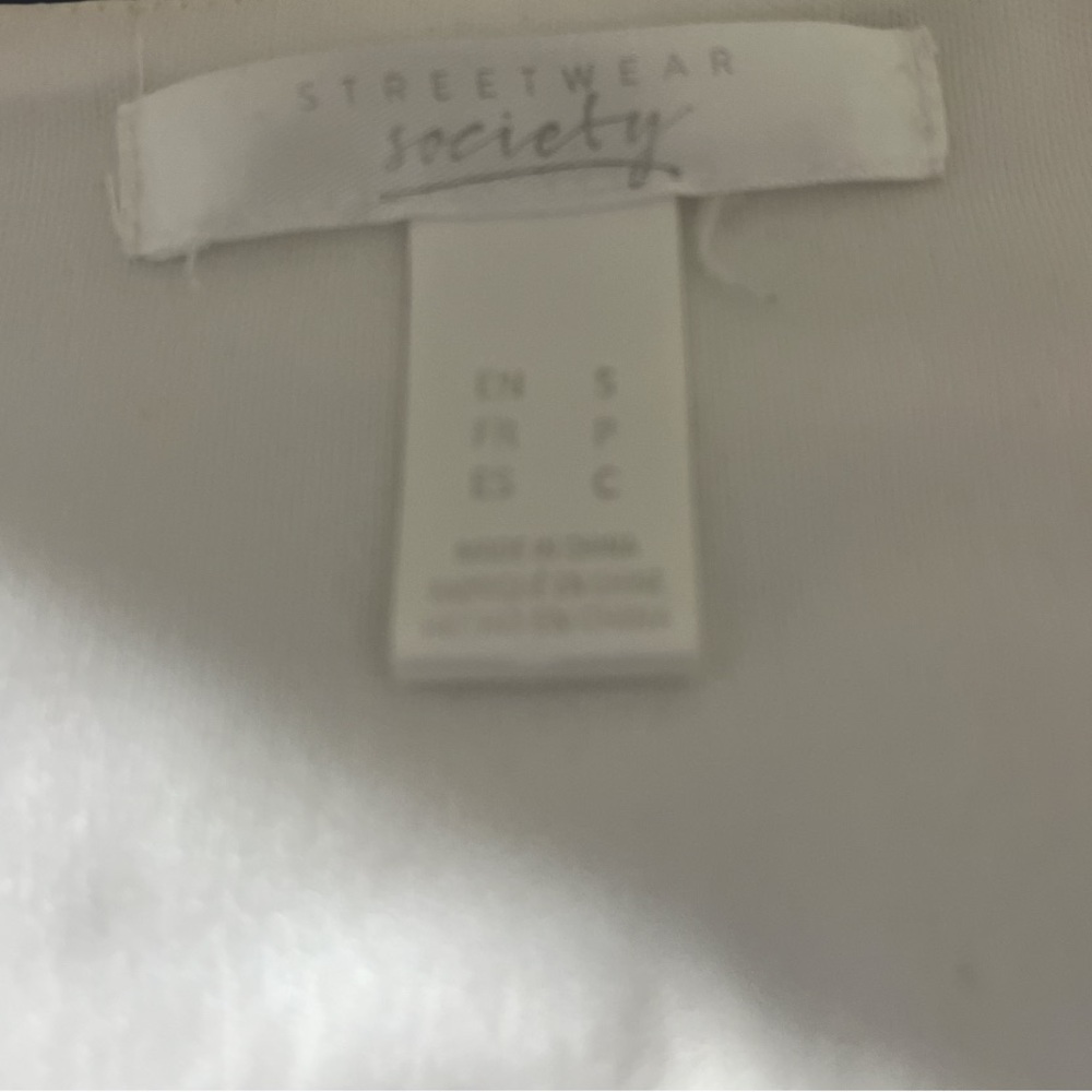 Streetwear Society Cream Bralette - Picture 2 of 5